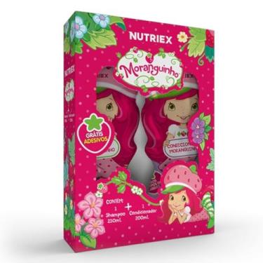 Imagem de Kit Moranguinho Kids Shampoo 230ml e Condicionador 200ml Nutriex