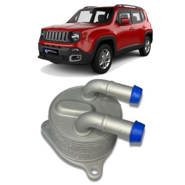 Imagem de Trocador de Calor Resfriador de Cambio Oleo Fiat Argo Toro Jeep Compas