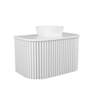 Imagem de Gabinete Suspenso para Banheiro Manchester 80 cm - Venturi, Branco