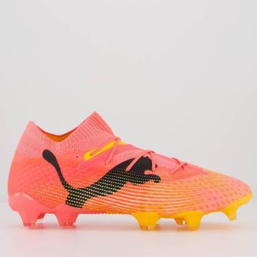 Imagem de Chuteira Puma Future 7 Ultimate FG/AG Campo Rosa-Masculino