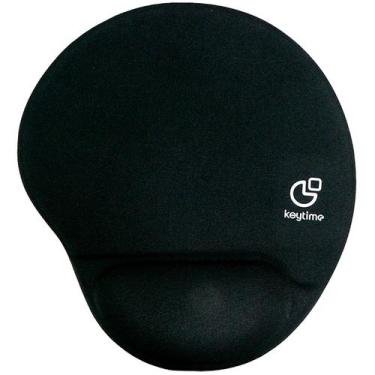 Imagem de Mouse pad apoio ergonomico glide preto keytime kyt00020