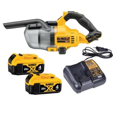 Imagem de Aspirador de Po Portatil 2 Baterias 20v 4ah Dcv501hb Dewalt