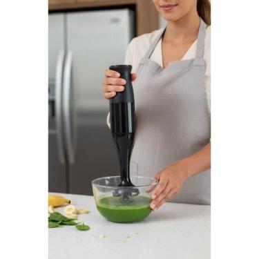 Imagem de Mixer Potente 400W Turbo Smoothie Cremoso Copo 600ml Preto - Congratul