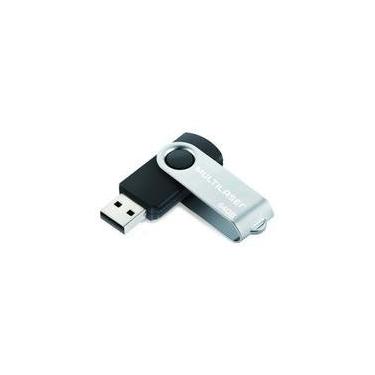 Imagem de Pen Drive 64GB Multi Twist, USB 2.0, Preto e Prata - PD590