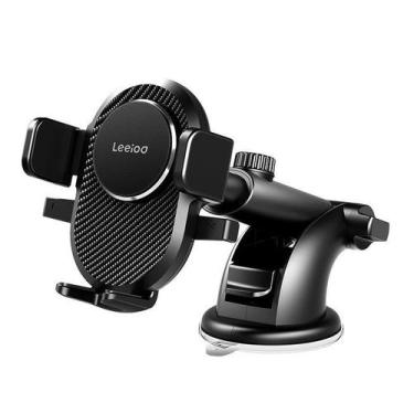 Imagem de Suporte Celular Gps Carro Veicular Trava Automatica 360º - Keedi