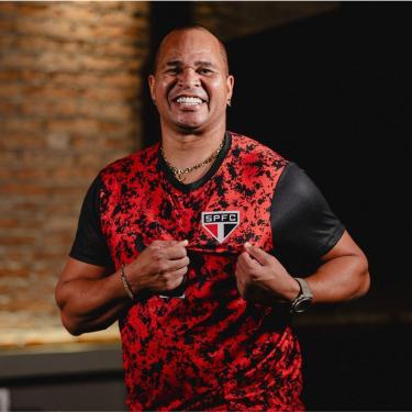 Imagem de Camiseta do SÃO PAULO Original Plus Size FAITH 1992 Camiseta SPFC Oficial Licenciada-Ma...