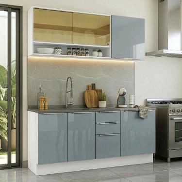 Imagem de Armário de Cozinha Compacta 180 x 60 cm Lux Madesa 05