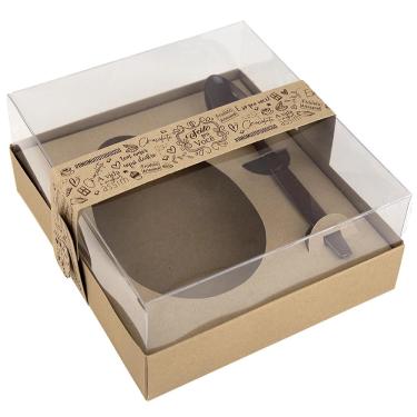 Imagem de Caixa Ovo Colher Kaixote Kraft 250g