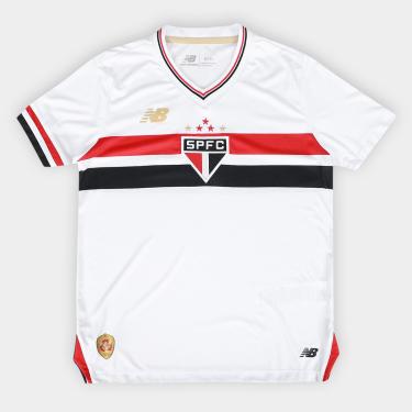 Imagem de Camisa Infantil São Paulo I 25/26 Torcedor New Balance-Unissex
