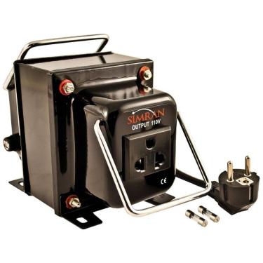 Imagem de Transformador de Tensão até 3000W Converte 110V ou 220V, Simran THG 3000T, Preto