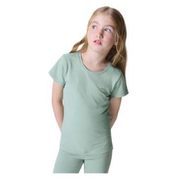 Imagem de Hering Blusa Basica Manga Curta Verde - Hering Kids, 04, Verde
