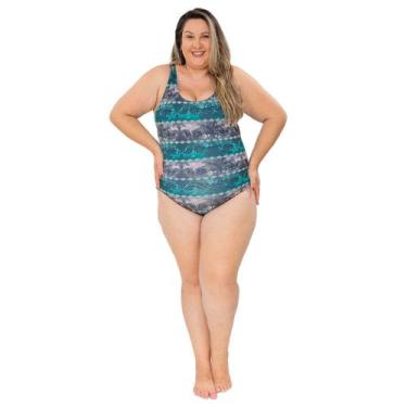 Imagem de Maiô Natação Plus Size Coqueiral - STW Moda, Coqueiral, GG