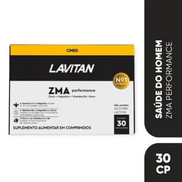 Imagem de Suplemento Lavitan ZMA Performance Com 30 Comprimidos -Cimed