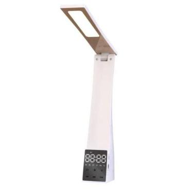 Imagem de Luminária de Mesa Marah Led 3W 3000K/4000K/6000K Rádio e Relógio - Lum