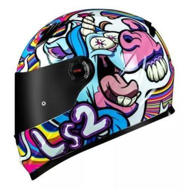 Imagem de Capacete ls2 ff358 bubble white branco