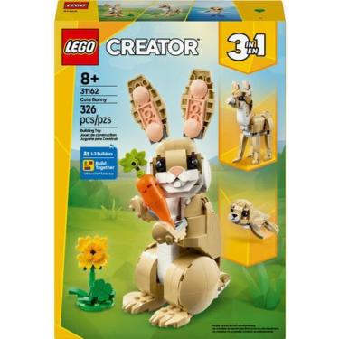 Imagem de Lego Creator 3 Em 1 Coelho Adoravel 326 Pecas 31162