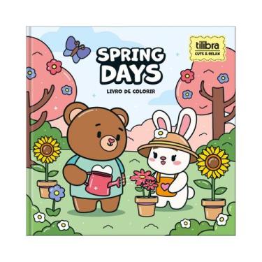 Imagem de Livro de Colorir Tilibra Relax Seasons 46Fls 220x220mm Capa Dura - Spr