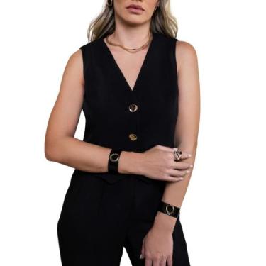 Imagem de Bracelete black organico - Eliene Joias