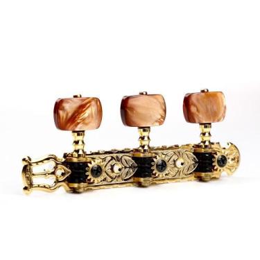 Imagem de Tarraxa Violão Clássico (Nylon) Dourada Gotoh 35G16001RS