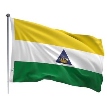 Imagem de Bandeira do Município de Imperatriz Dupla Face Estampada Tamanho 90x12