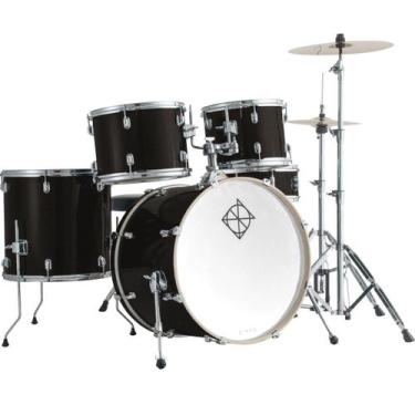 Imagem de Bateria Acustica Spark Preto Enevoado PODSP522AMBK - Dixon