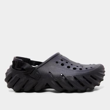 Imagem de Sandália Crocs Echo Glog, Preto, 37