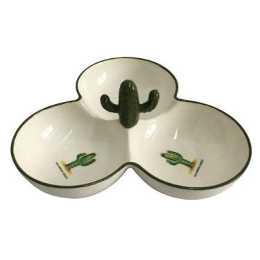Imagem de Petisqueira De Ceramica Cactos - Led Lustre - Btc