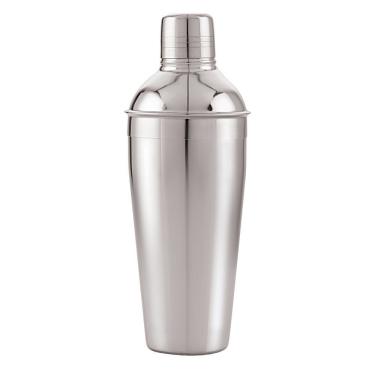 Imagem de Coqueteleira Cobbler 500ML Aço Inox Acabamento Espelhado Vedação Segura para Drinks Lehaví