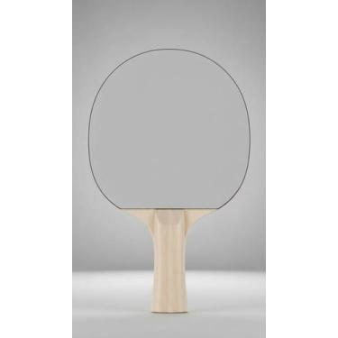 Imagem de Raquete Tênis de Mesa Profissional Madeira 6mm - Congratulations Store
