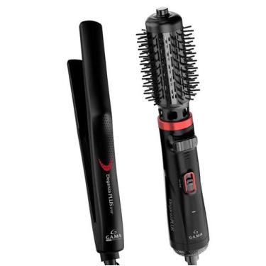 Imagem de Escova De Cabelo Gama Italy Profissional Rotativa 1100w Secadora Alisa