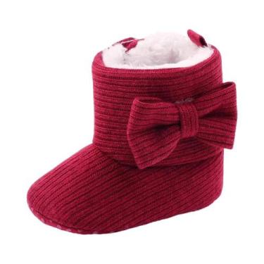 Imagem de Botas De Inverno Para Bebês Meninas: Primeiros Passos Com Sola De Algo