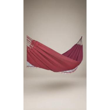 Imagem de Rede de Descanso Casal Trama Jeans 340cm Vermelha - Congratulations St