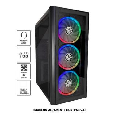 Imagem de Gabinete Gamer Atx Brazilpc Bpc-c2-2901