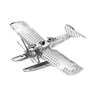 Imagem de Quebra-Cabeças Metálicos 3D Militares J-20 J-10B SU-34 KA-50 Caça UFO 