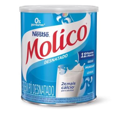 Imagem de Leite em Pó Desnatado MOLICO Total Cálcio 280g Molico Sabor