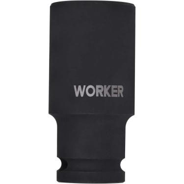Imagem de Soquete de Impacto Worker Encaixe 1-2 27mm com Aço de Alta Resistência Fosforizado Cromo Molibdênio Bivolt