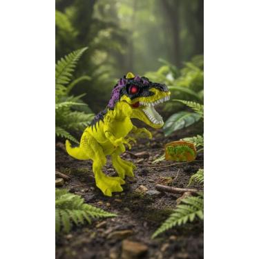 Imagem de Dinossauro Robô Controle Remoto Com Som Luz E Fumaça - Congratulations