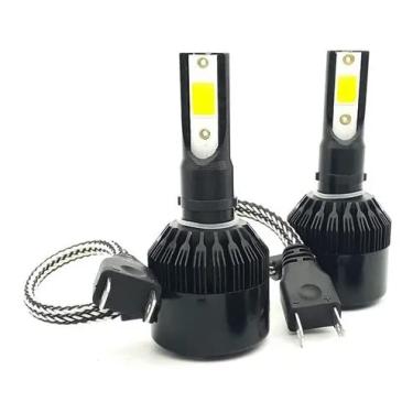 Imagem de Super Led H7 Alta Ou Baixa C6 Vclear 6000k Sem Corte De Fios