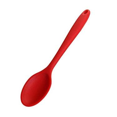 Imagem de Colher em Silicone Kitchen - Vermelho 28CM
