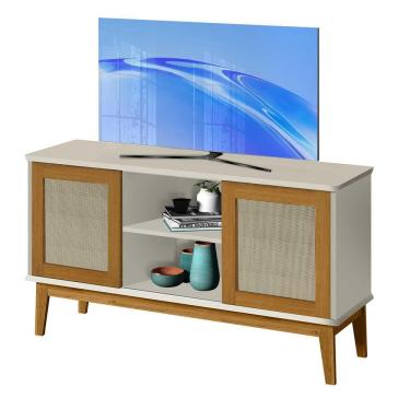 Imagem de Buffet Denver 2 Portas Off White/Madeira Tebarrot Móveis