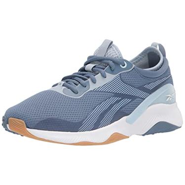 Imagem de Reebok Tênis feminino HIIT Tr 2.0 Cross Trainer, Azul ardósia/cinza/branco, 10
