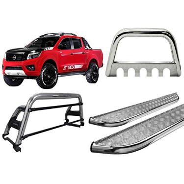 Imagem de KIT QUEBRA MATO+SANTO ANTONIO H2+ESTRIBO FONTIER 16/20 CROMO