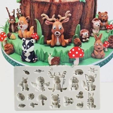 Imagem de Molde De Silicone Bosque Encantado