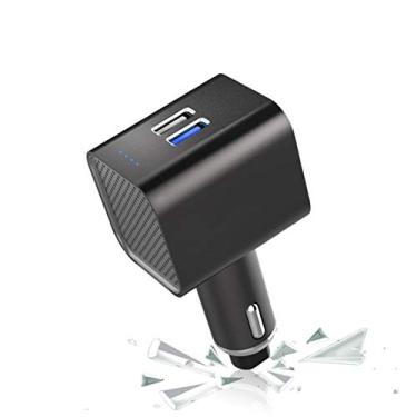 Imagem de Carro purificador de ar veículo ionizador de ar negativo iônico ozônio ozônio otimizador de odor usb para carro