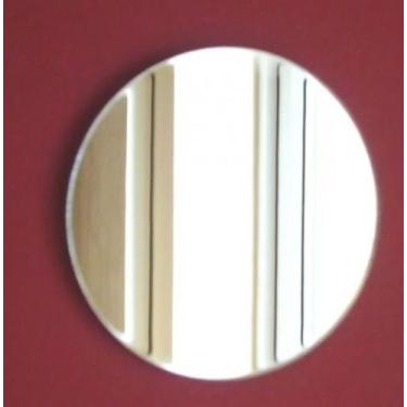 Imagem de Espelho Decorativo Redondo 26cm Sala Quarto Banheiro - Agv Criações