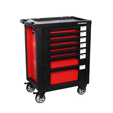 Imagem de Carrinho de Metal com 7 Gavetas 450kg F5SRP7B - Fixman