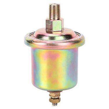 Imagem de Fafeicy Sensor de pressão de óleo do motor do carro 3015237 1 pino interruptor de cabeça única 1/8NPT rosca, aço, sensor de nível de líquido