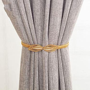 Imagem de Fivela de cortina criativa para gravata fivela de metal esculpida fivela de cortina para decoração de gancho, K