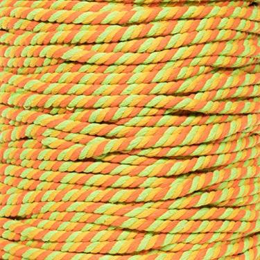 Imagem de Corda de algodão torcido super macia de 3 fios (remendo de seda, 0,6 cm x 30 m)