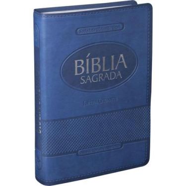 Imagem de Bíblia Sagrada Ra Letra Gigante C/Índice - Azul